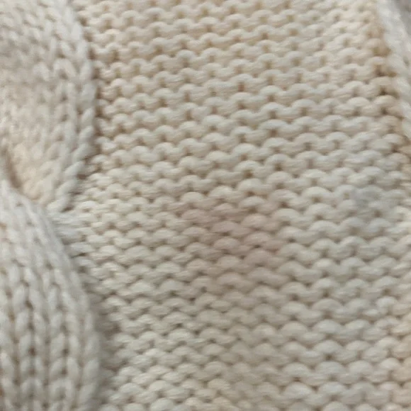 Escada Margaretha Ley Cream Cable Knit Sweater - Picture 17 of 17